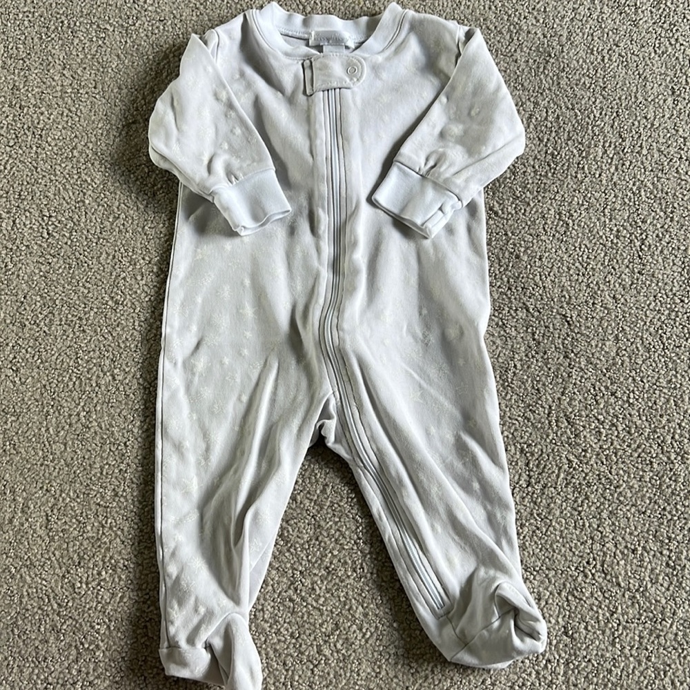 Kissy Kissy Star Footie 3-6 Months